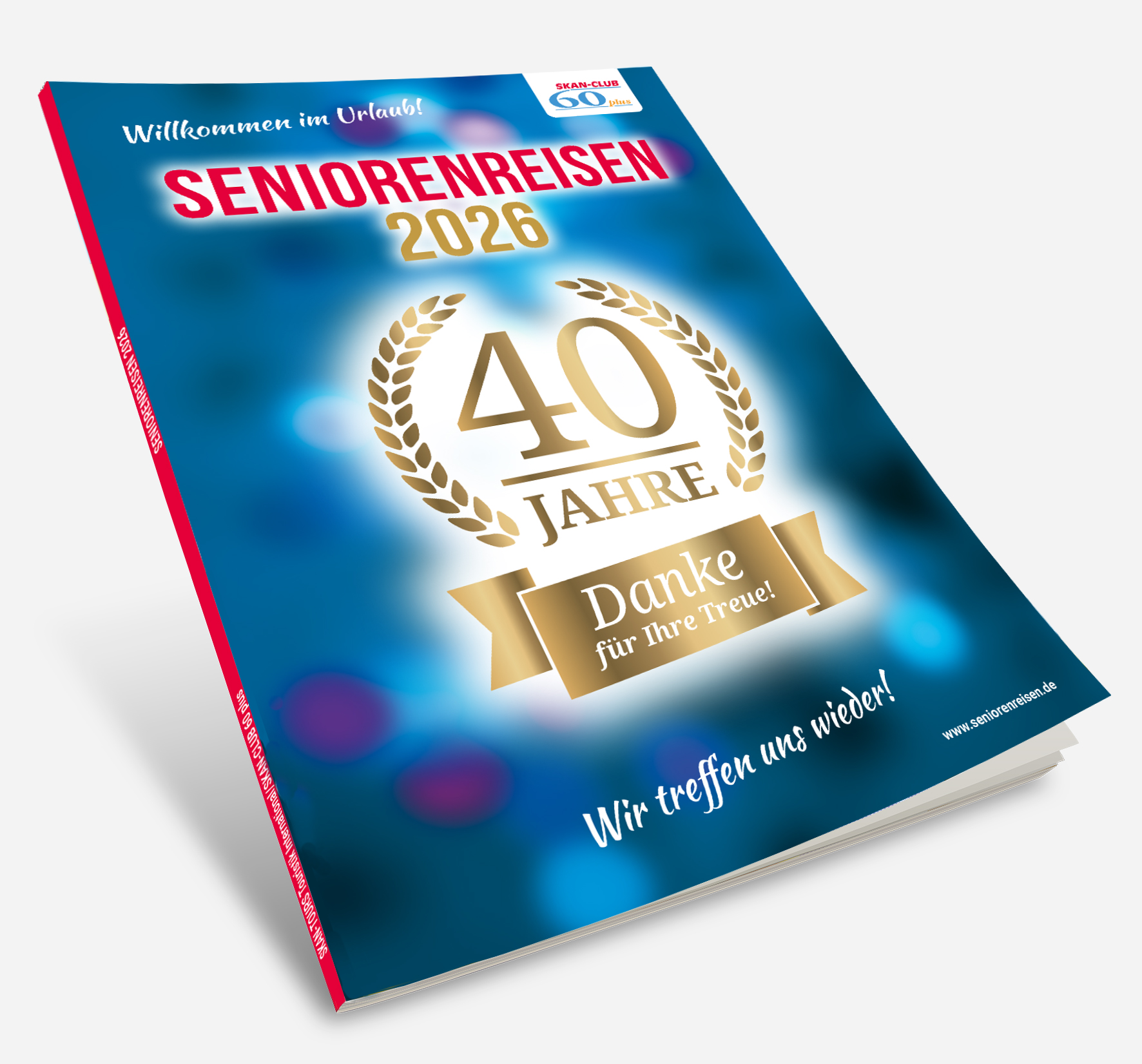 Titelbild des Seniorenreisen Katalogs 2026