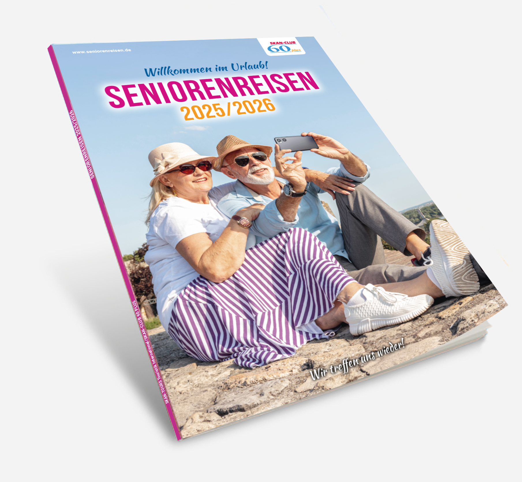 Titelbild des Seniorenreisen Katalogs 2024/2025